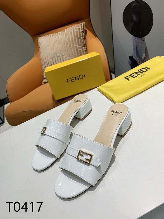 Fendi Mid Heel Shoes ID:20230221-48